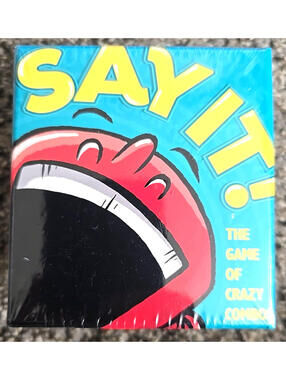 SAY IT Card Game Crazy Combos SEALED Gamewright 2018 Family Game